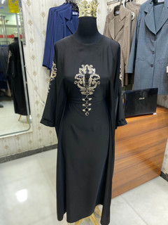 عبا مدل گل طلایی الیزه